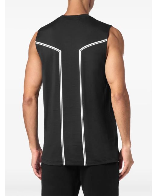 Philipp Plein Trägershirt mit Rundhalsausschnitt in Black für Herren