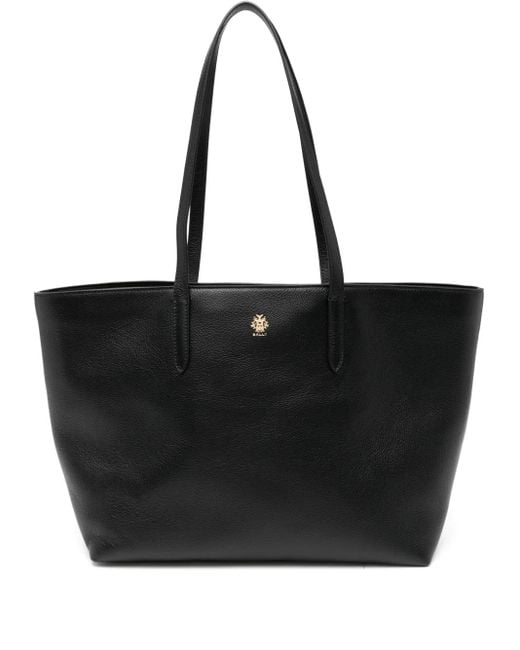 Bally Black Shopper Mit Logo-Stempel
