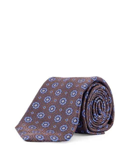 Kiton Krawatte Mit Jacquardmuster in Purple für Herren