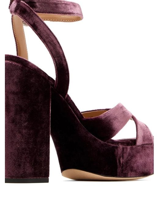 Sam Edelman Purple Sandales Savannah Glow À Boucle Ornée De Cristal