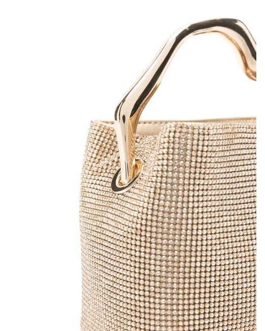 Cult Gaia Natural Solene Mini Tote Bag