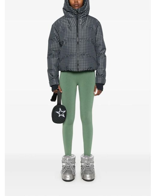 Colmar Blue Fancy Houndstooth Ski Jacket