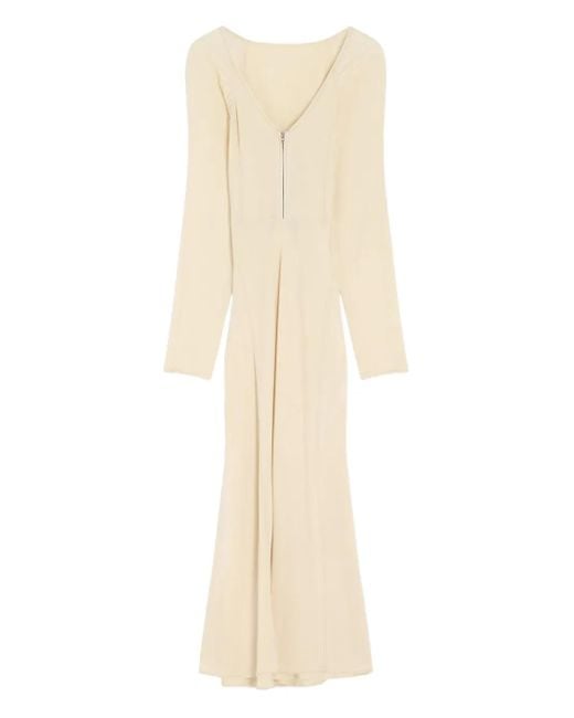 Robe Mi-Longue À Manches Raglan Lemaire en coloris Natural