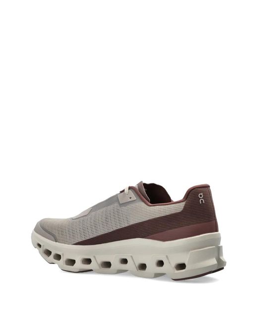 On Shoes White Cloudmster Void Sneakers for men