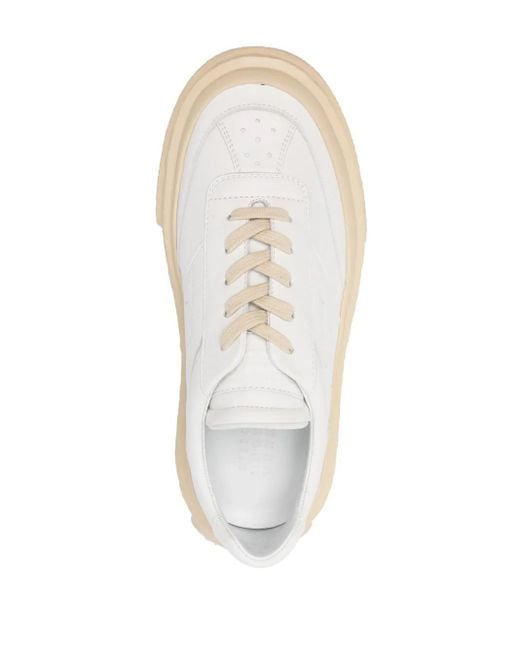 MM6 by Maison Margiela White Sneakers