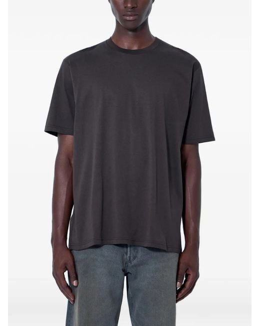 Ssstein Black Cotton-Jersey T-Shirt for men