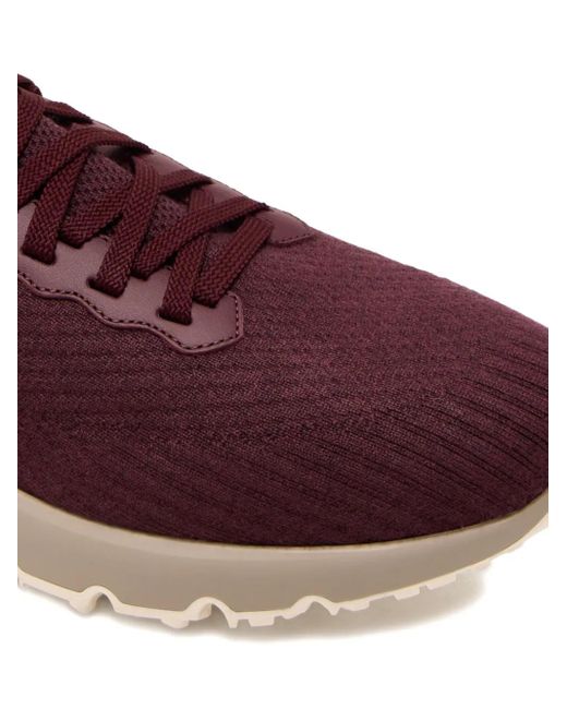 Brunello Cucinelli Brown Lace-Up Sneakers for men