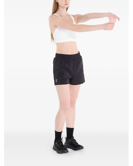 On Shoes Blue Sleeveless Bra