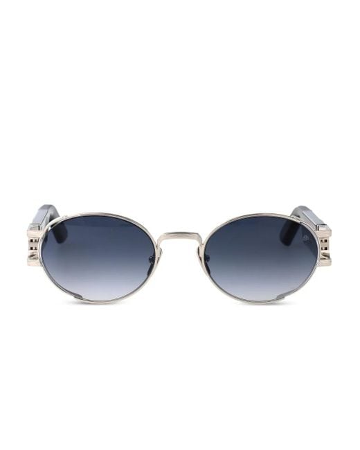Lunettes De Soleil À Monture Ovale Maybach pour homme en coloris Blue