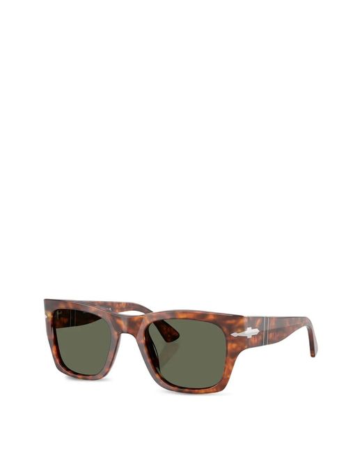 Persol Green Square Frame Sunglasses
