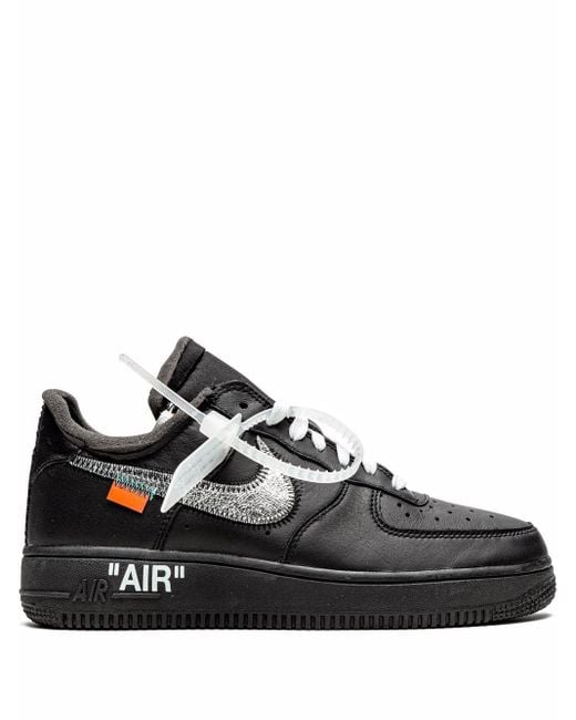 NIKE X OFF-WHITE Air Force 1 07 Virgil "off-white - Moma" in Black | Lyst  Canada