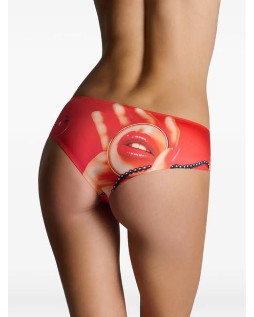 Scandale Red Cherry Hipster Briefs