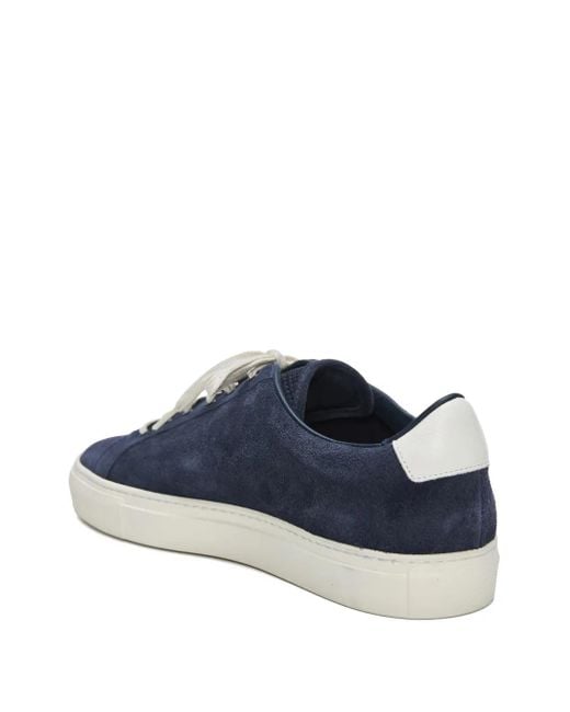 Baskets En Daim Et Cuir Common Projects pour homme en coloris Blue
