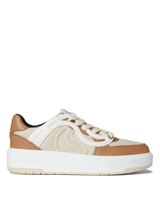 Stella McCartney White S-wave 1 Panelled Sneakers