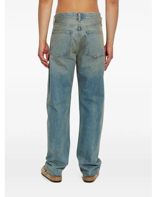 Agolde Blue Straight-Leg Jeans for men
