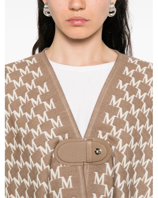 Capa Con Monograma Max Mara de color Natural