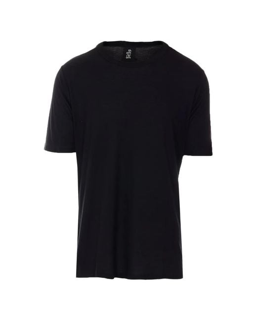 Thom Krom Black Jersey T-Shirt for men