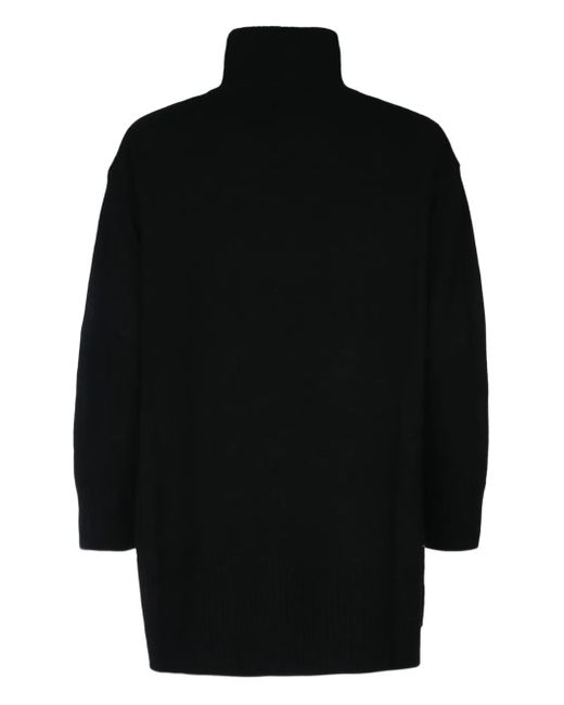 iBlues Black Turtleneck Sweater