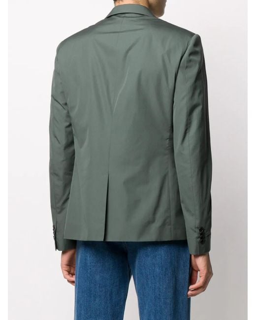 Stella McCartney Green Single-Breasted Blazer for men