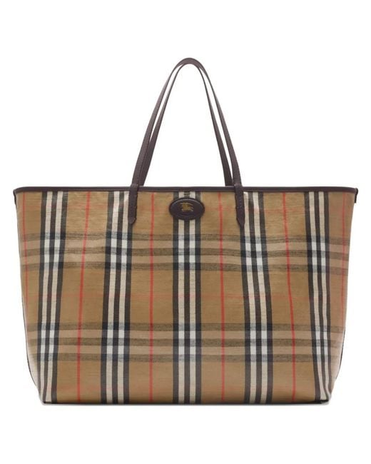 Burberry Brown Large Highlands Tote