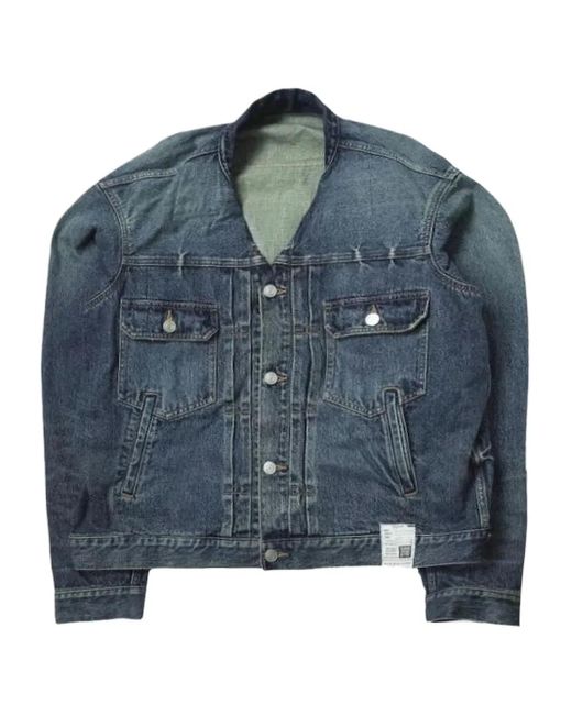 Button-up jacket Maison Mihara Yasuhiro de hombre de color Blue