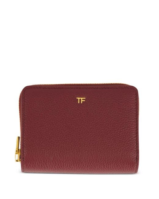 Tom Ford レザー 財布 Red