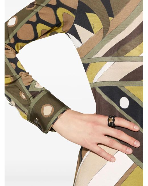 Emilio Pucci White Onde Open-Band Rings (Set Of Two)