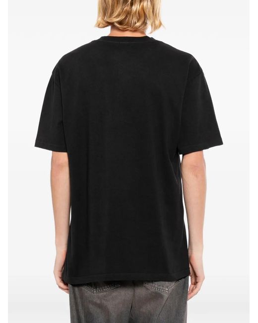 Melt Black T-Shirt À Imprimé Graphique for men