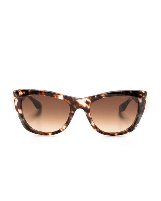 Dita Eyewear Natural Icelus Cat-Eye Sunglasses