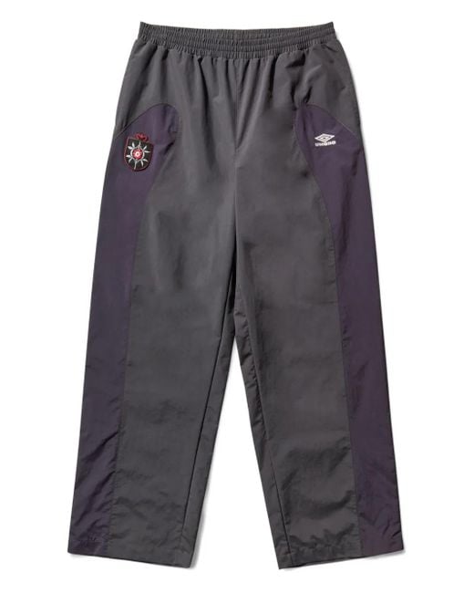 Umbro カラーブロック トラックパンツ Gray