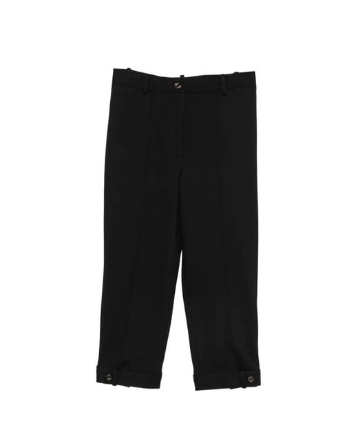 Sandro Black Pantalon À Pinces