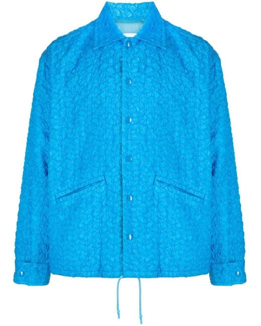 Surchemise À Fini Texturé Toga Virilis pour homme en coloris Blue