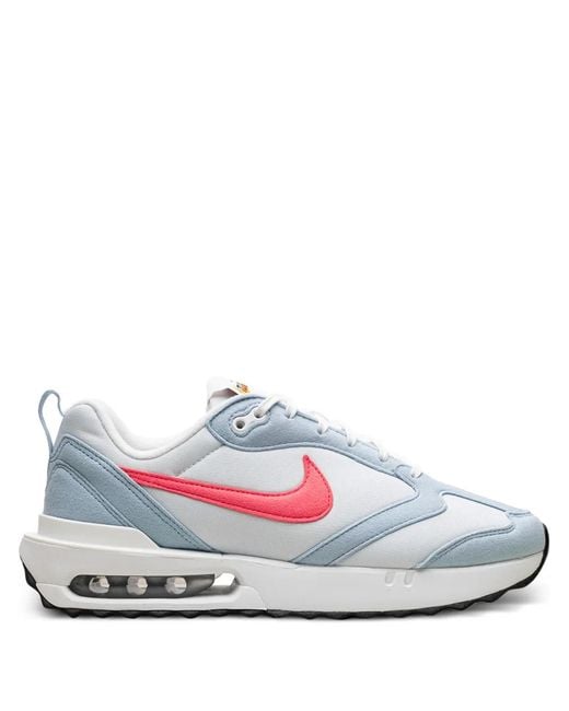 Nike White Air Max Dawn Lace-Up Sneakers