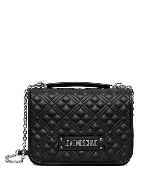 Love Moschino キルティング ショルダーバッグ Black
