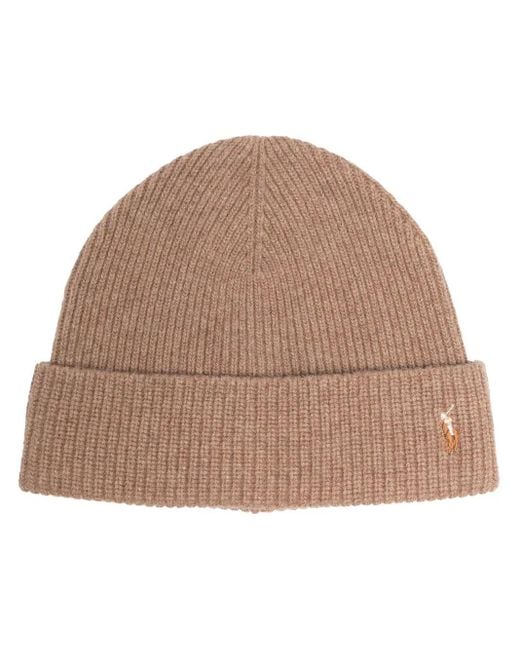 Polo Ralph Lauren Natural Polo Pony Motif Beanie for men