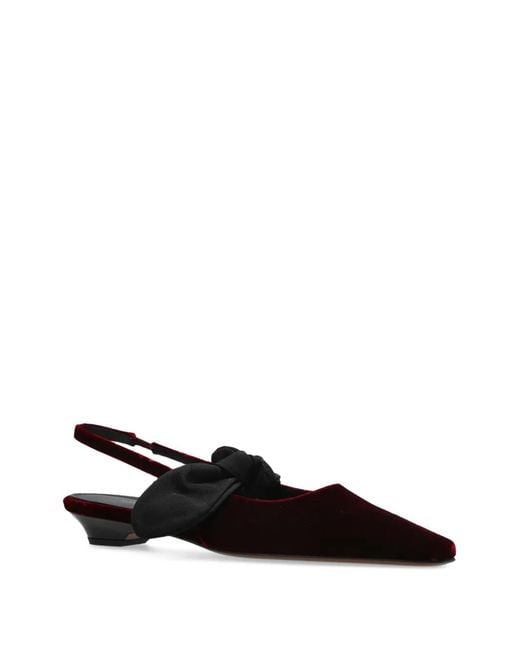 Neous Black Uba Sling-Backs Pumps