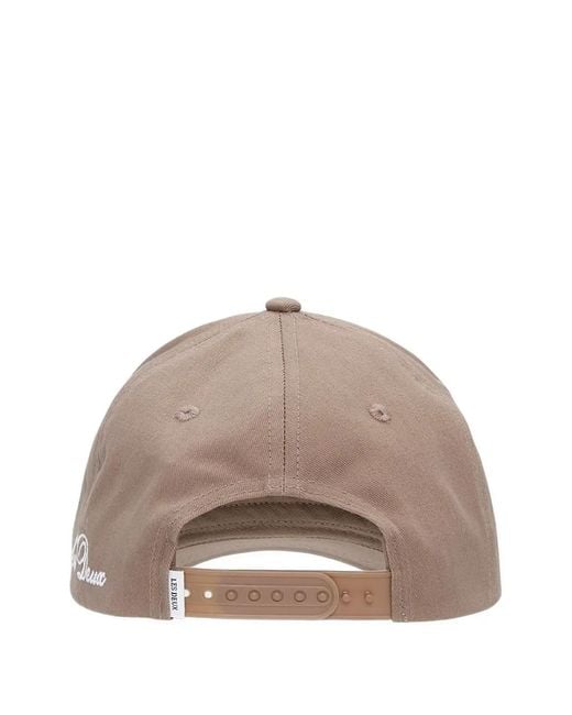 Les Deux Brown Embroidered Baseball Cap for men
