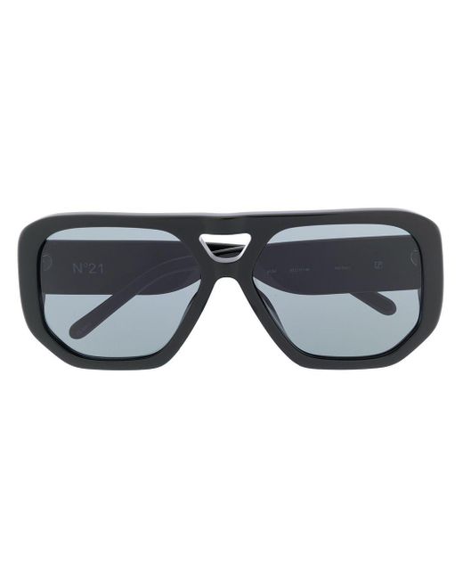 N°21 Black D-frame Sunglasses