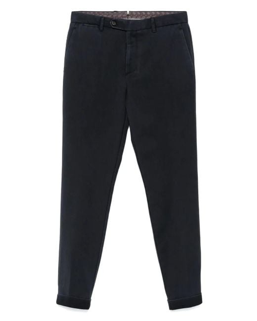 Berwich Mini Piqué-Chino in Blue für Herren