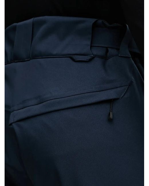 Peak Performance Blue Buttoned Skiwear Trousers for men