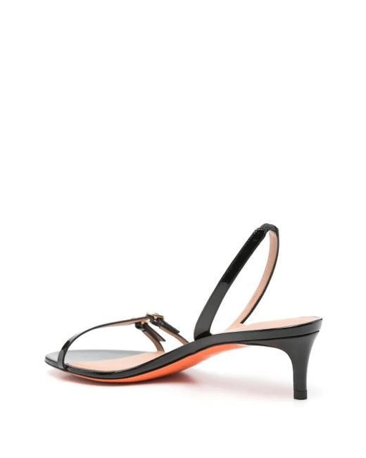 Santoni Metallic Sandals