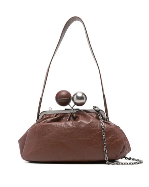 Weekend by Maxmara Brown Pancia Clutch Bag