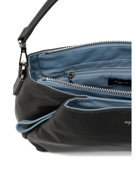 Agnes B. Black Multi-Way Tote Bag