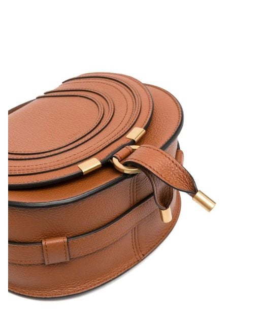 Chloé Brown Marcie Cross-Body Bag