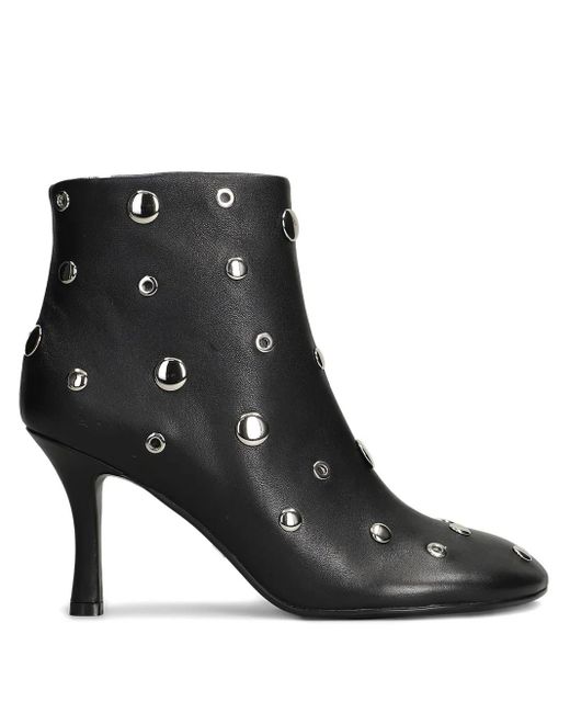 Lola Cruz Black 85Mm Aureline Stiletto-Heel Boots