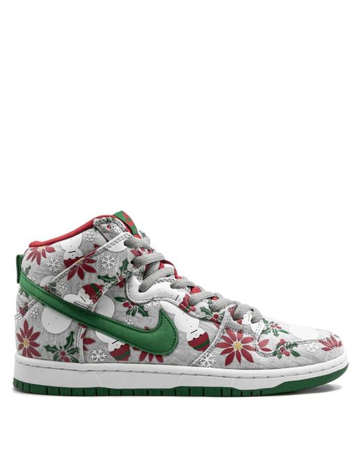 Nike Dunk High Sb Prm Cncpts "ugly Christmas Sweater" in Grey (Gray) for  Men - Save 51% | Lyst