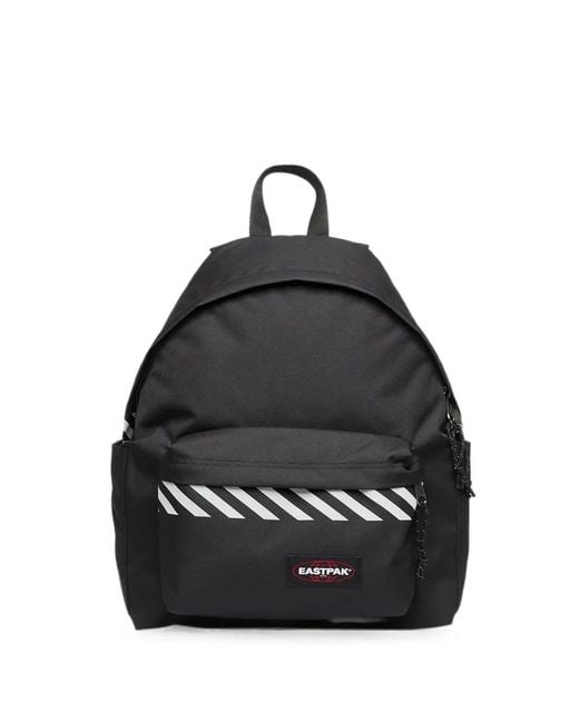 Eastpak Black Day Pak'R Diagonal-Stripe Backpack
