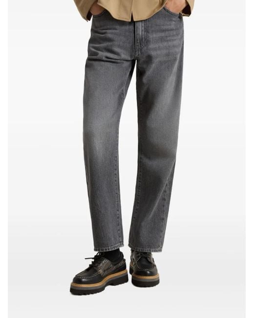 Woolrich クロコパターン レザーシューズ Black