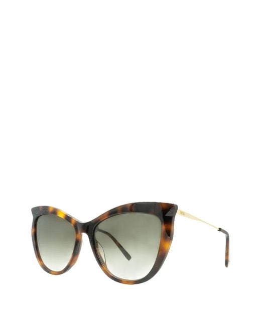MCM Metallic Cat-Eye Frame Sunglasses for men