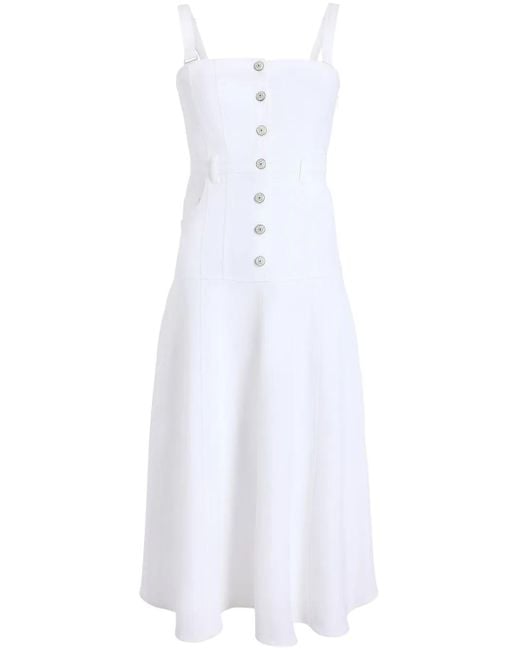 Vestido midi Veena Cinq À Sept de color White